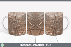 GorgeousBS01 Copper Relief Mug Wrap design.