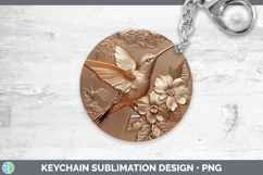 GorgeousBS01 Copper Relief Keychain design.