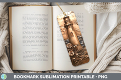 GorgeousBS01 Copper Relief Bookmark design.