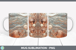 GorgeousBS01 Copper Relief Mug Wrap design.