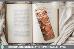GorgeousBS01 Copper Relief Bookmark design.