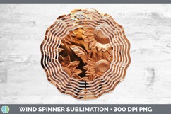 GorgeousBS01 Copper Relief Wind Spinner design.