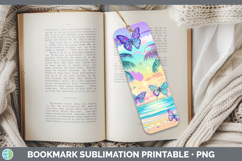 GorgeousBS01 Glitter Bookmark design.