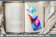 GorgeousBS01 Glitter Bookmark design.