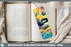 GorgeousBS01 Glitter Bookmark design.