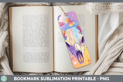 GorgeousBS01 Glitter Bookmark design.