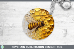 GorgeousBS01 Thick Paint Keychain design.