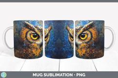 GorgeousBS01 Thick Paint Mug Wrap design.