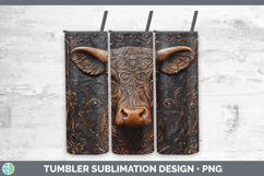 GorgeousBS01 Tooled Leather Tumbler design.