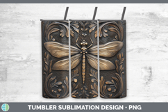 GorgeousBS01 Tooled Leather Tumbler design.