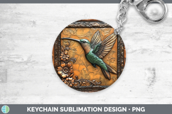 GorgeousBS01 Tooled Leather Keychain design.