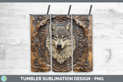 GorgeousBS01 Tooled Leather Tumbler design.