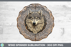 GorgeousBS01 Tooled Leather Wind Spinner design.