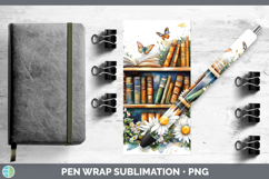 GorgeousBS02 Bookshelf Pen Wrap design.