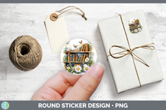 GorgeousBS02 Bookshelf Stickers design.