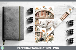 GorgeousBS02 Bookshelf Pen Wrap design.