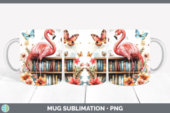 GorgeousBS02 Bookshelf Mug Wrap design.