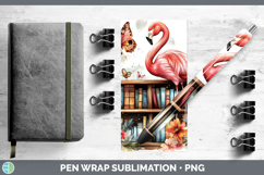 GorgeousBS02 Bookshelf Pen Wrap design.