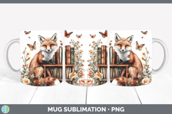 GorgeousBS02 Bookshelf Mug Wrap design.