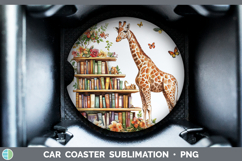 GorgeousBS02 Bookshelf Car Coaster design.