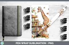 GorgeousBS02 Bookshelf Pen Wrap design.