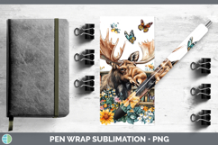 GorgeousBS02 Bookshelf Pen Wrap design.