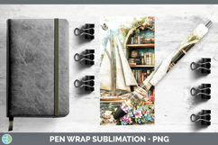 GorgeousBS02 Bookshelf Pen Wrap design.