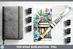 GorgeousBS02 Bookshelf Pen Wrap design.