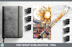 GorgeousBS02 Bookshelf Pen Wrap design.