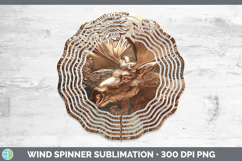 GorgeousBS02 Copper Relief Wind Spinner design.