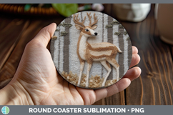 GorgeousBS02 Crochet Round Coaster design.