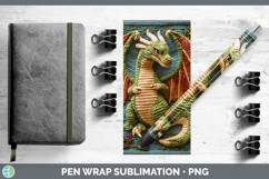 GorgeousBS02 Crochet Pen Wrap design.