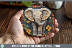 GorgeousBS02 Crochet Round Coaster design.