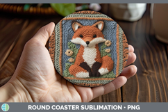GorgeousBS02 Crochet Round Coaster design.