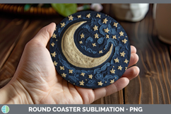 GorgeousBS02 Crochet Round Coaster design.
