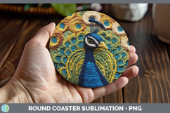 GorgeousBS02 Crochet Round Coaster design.