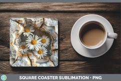 GorgeousBS02 Geode Square Coaster design.