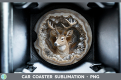 GorgeousBS02 Geode Car Coaster design.