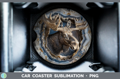 GorgeousBS02 Geode Car Coaster design.