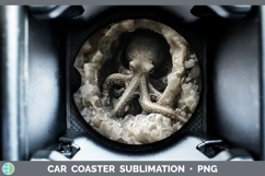 GorgeousBS02 Geode Car Coaster design.
