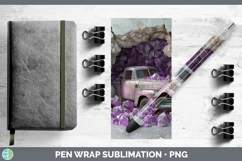 GorgeousBS02 Geode Pen Wrap design.