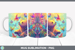 GorgeousBS02 Glitter Mug Wrap design.