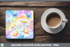 GorgeousBS02 Glitter Square Coaster design.