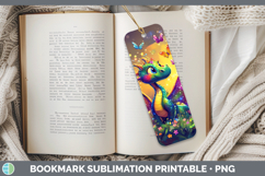 GorgeousBS02 Glitter Bookmark design.