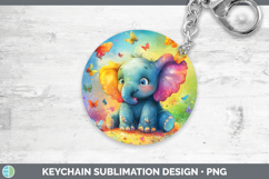 GorgeousBS02 Glitter Keychain design.