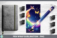 GorgeousBS02 Glitter Pen Wrap design.