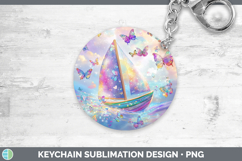 GorgeousBS02 Glitter Keychain design.