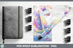 GorgeousBS02 Glitter Pen Wrap design.