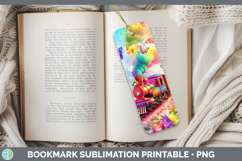 GorgeousBS02 Glitter Bookmark design.