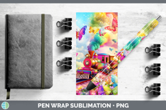 GorgeousBS02 Glitter Pen Wrap design.
